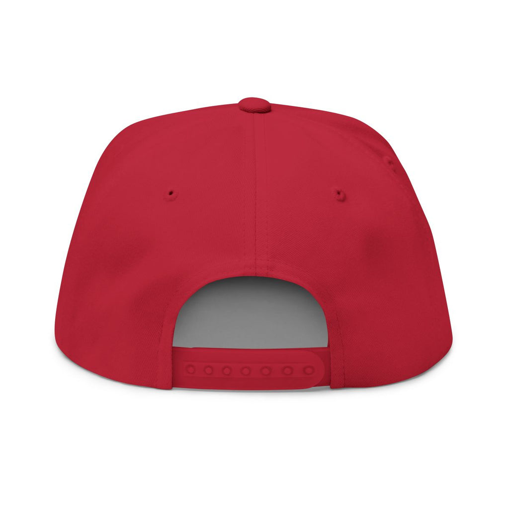 Flat Bill Cap — "make aliens great again" Embroidered Snapback